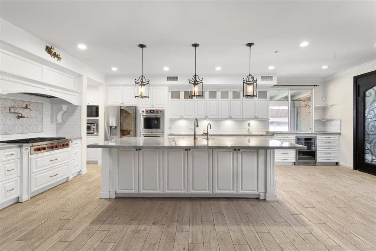 The kitchen of a Riverside home listed and sold by Alysha Santa Cruz